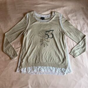 Sportalm Kitzbühel Gold Knit Sweater – Size Large (USA 14)